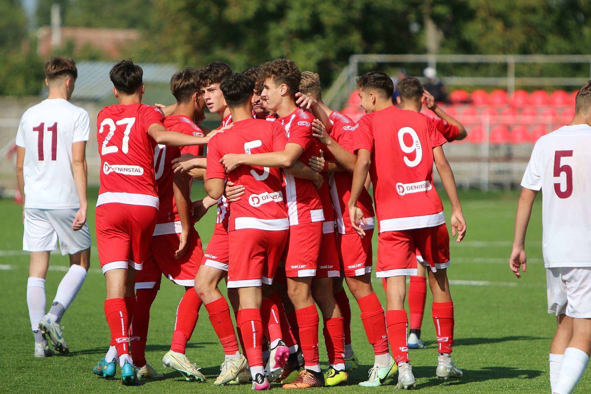 Imagine UTA a făcut scor cu CFR Cluj în Liga de Tineret. Victorie și pentru U17