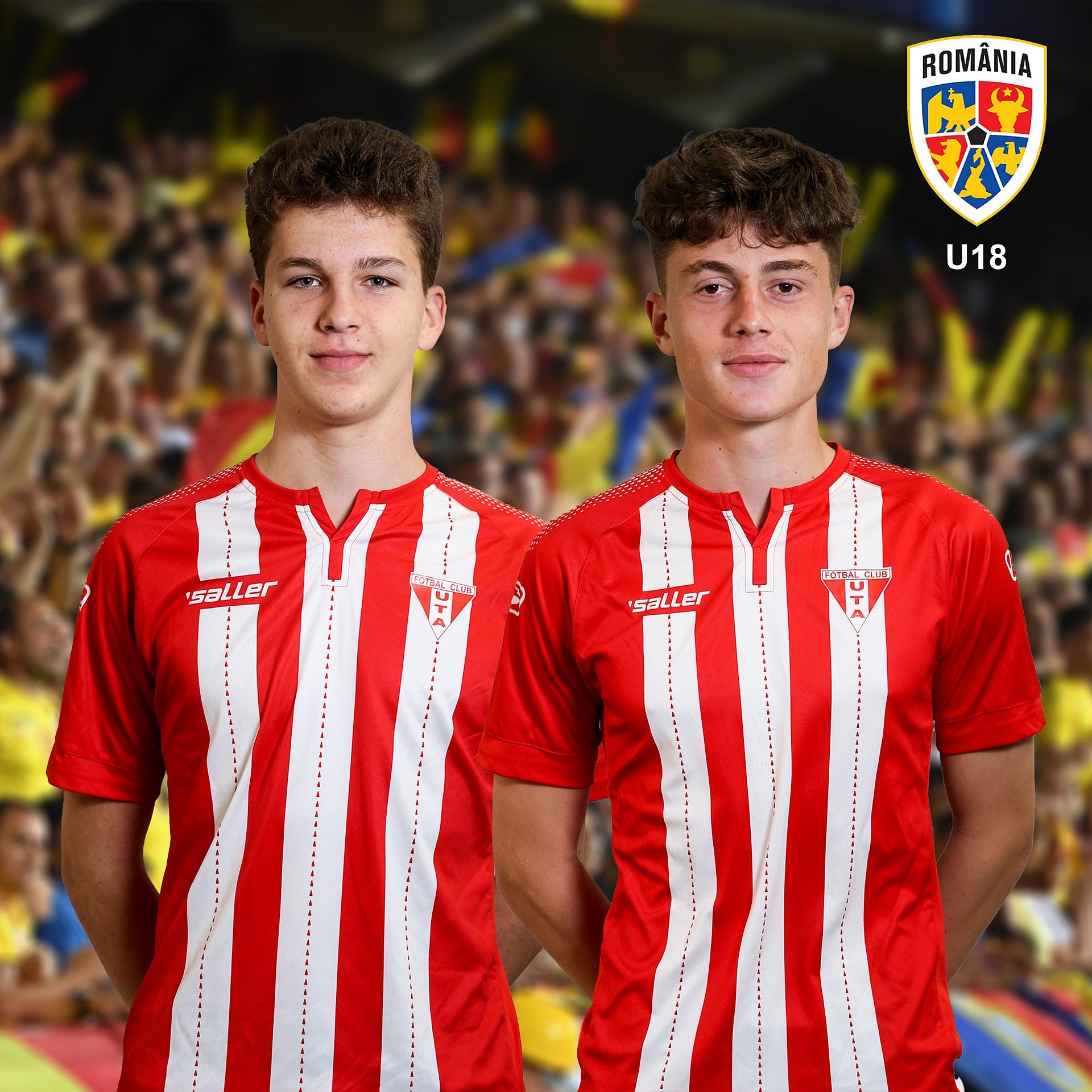 Imagine Darius Iurasciuc și Fabiano Cibi, convocați la echipa națională U18